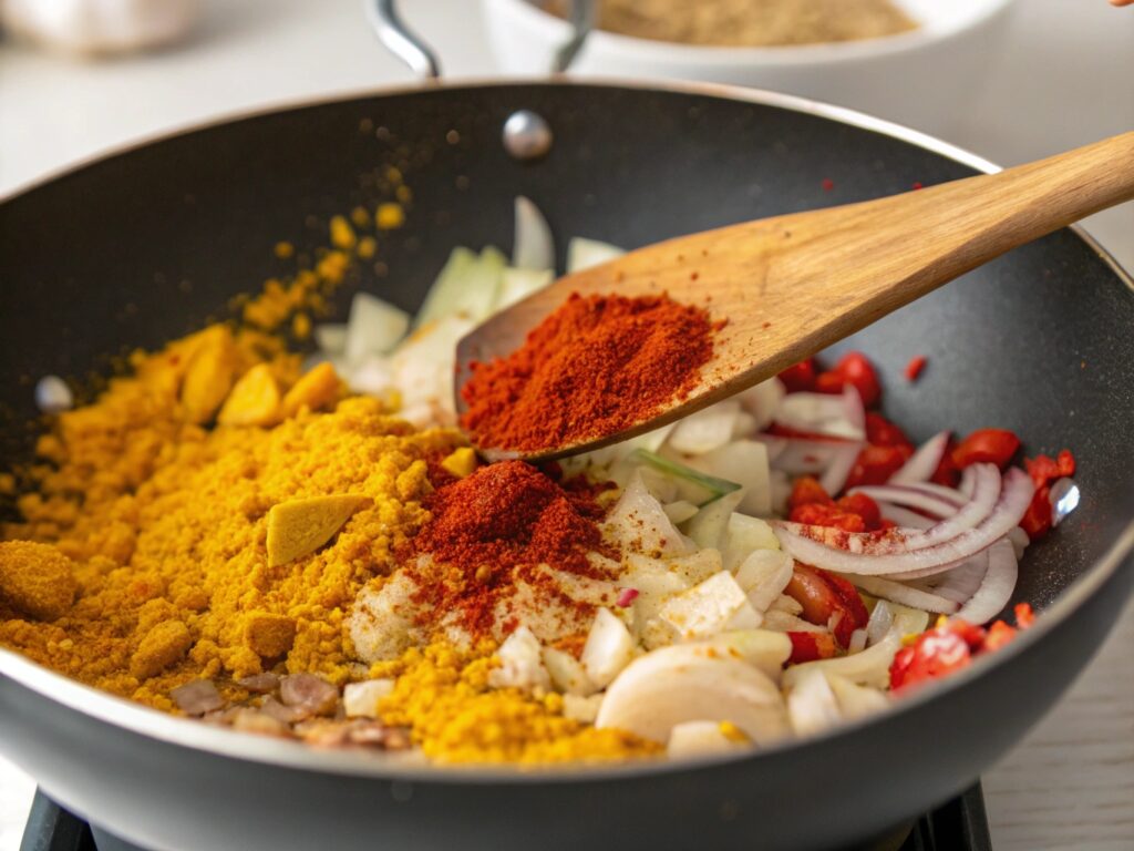 closeup-shot-of-curry-powder-turmeric-ginger